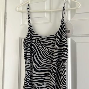 Princess Polly Knox Maxi dress zebra print